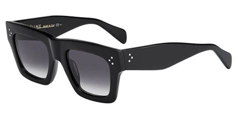 celine cl 41054 s large original 807 w2|Celine CL41054/S Large Original 807/W2 Sunglasses in Black .